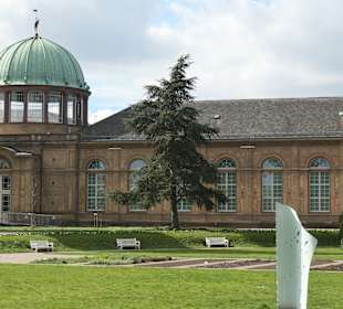 Blick vom Botanischen Garten zur Orangerie
