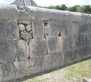 Die Ruinen von Chichen Itza