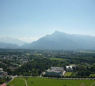Ausblick vom Schloss Salzburg 