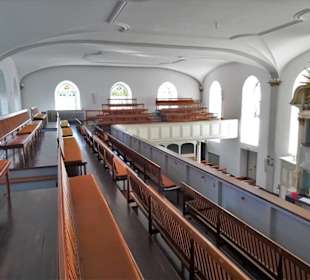 Auf der Empore der St. Martini Kirche Lesum