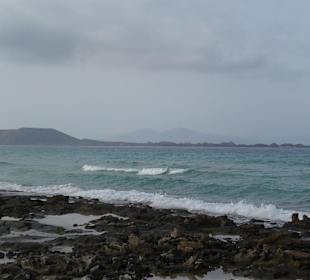 Blick auf Insel Lobos