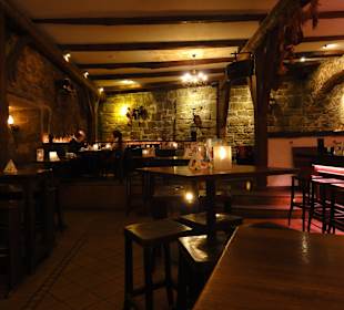 Blick in den historischen Restaurantbereich