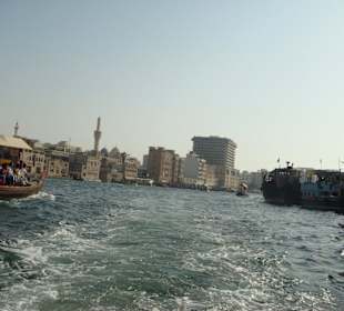 Fahrt am Dubai Creek