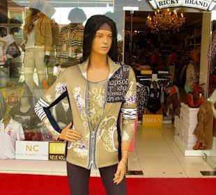 Kumköy Einkaufs-Bazarbereich