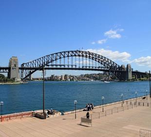 Blick aus Richtung Oper