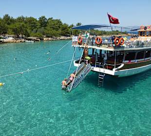 Bootsausflug zur Insel Sedir (Kleopatrastrand)
