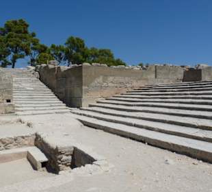 Die interessante Treppe von Festos