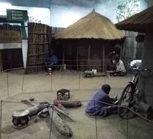 Im Livingstone Museum Dorfnachbau