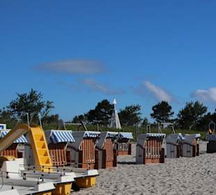 Strandkörbe auf Holnis 