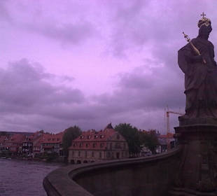 In der Altstadt von Bamberg