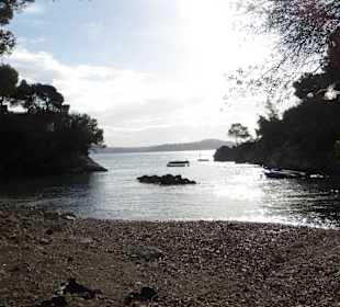 Die kleine Bucht Playa Calo De Ses Llisses