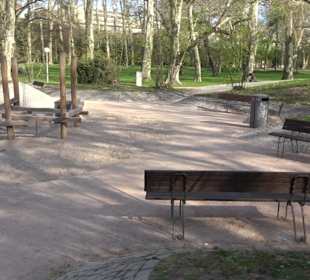 Slackline Unterer Schlossgarten