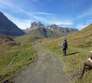 Auf dem Weg zur Rosszahnscharte