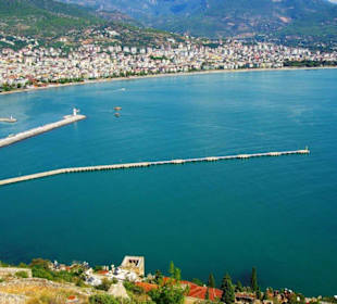 Der Hafen von Alanya