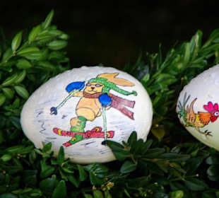 Osterbrunnen Großgeschaidt Motive