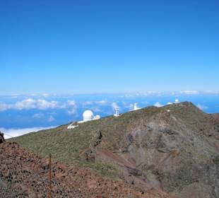 Blick vom Roque de los Muchachos