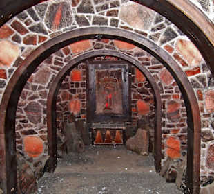 Bogen aus Salzgestein