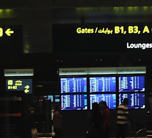 Übersicht der Abflüge