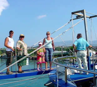 Auf zur Kanaldurchfahrt