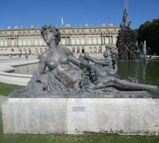 Nymphe am Fortuna Brunnen