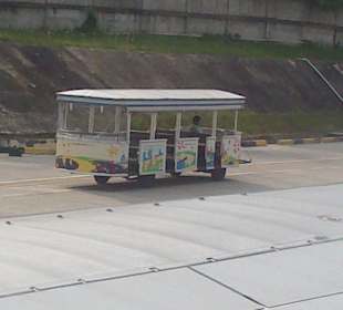 Transportwagen zum Flieger