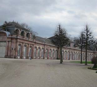 Schlosspark Schwetzingen im Winter