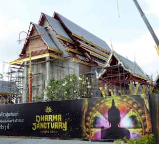 Hier entsteht ein großer Tempel