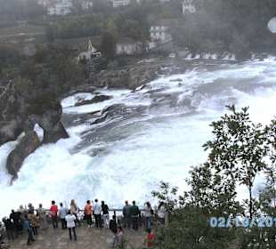 Rheinfall Panorama Weg Schloss Laufen