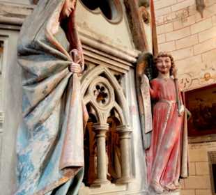 Mauritiusrotunde: Verkündigungsszene