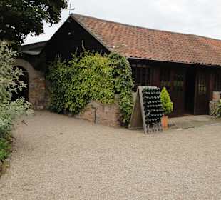 Jeden z budynków w La Mare