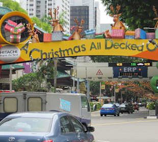 Weihnachtsdeko Orchard Road