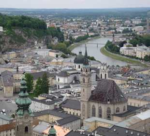 Blick auf Salzburg