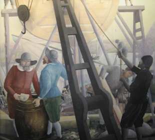 Schaubild der Schiffsbauer