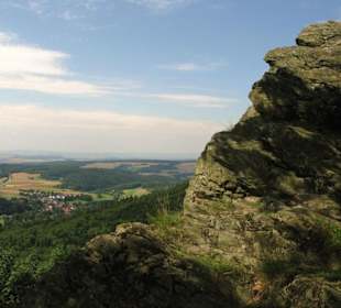 Ein herrlicher Felsen am Weilsberg