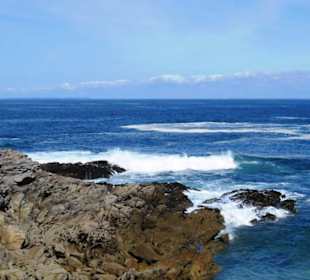 Fahrt entlang der Küste