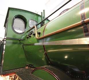 Fahrzeughalle im DB Museum