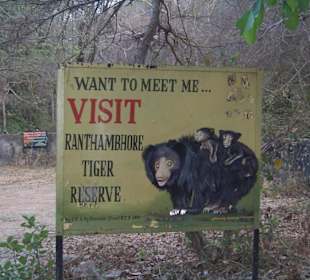 Ranthambore N.P. Einfahrt