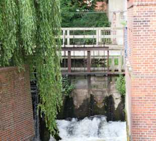 Das Wehr im Travearm