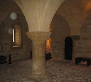 Ein Saal auf der Wartburg.