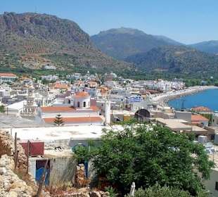 Stadtansicht von Paleochora