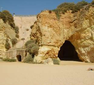 Felsen an der Praia de Rocha