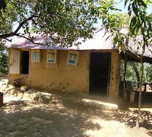 Hütte des Bewohners der Zimtinsel