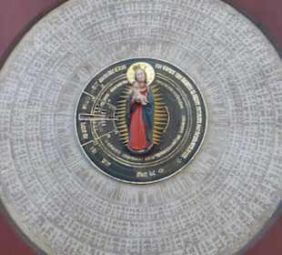 Marienkirche: Detailansicht der Astronomischen Uhr