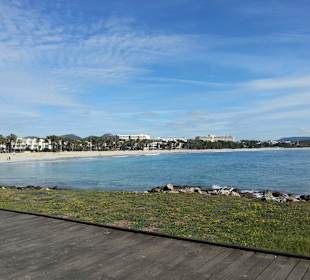 Strandpromenade Sa-Coma vom Bood in Hotelnähe