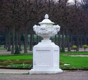 Der Schlossgarten im Winter