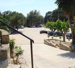 Das ist der große Parkplatz