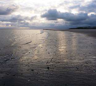Nordstrand am frühen Morgen
