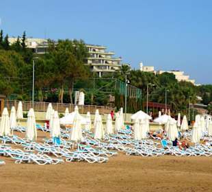 Vom Sunrise Richtung Kumköy-Evrenseki am Strand