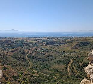 Blick auf das Meer Richtung Türkei