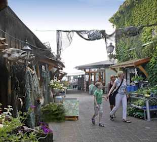 Weg zum Restaurant Ariel